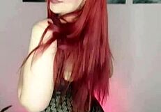 Redhead cuckold wife humiliates husband in dirty POV talk