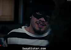 stepsisters serena santos and leana lovings play spooky ouija board with stepbrothers