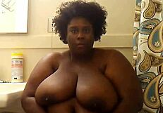 indiana woman goddess indulges in self-pleasure with her big tits and bbw body