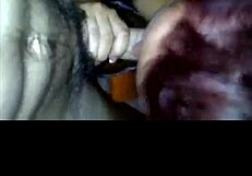 Girlfriend gives blowjob to friend