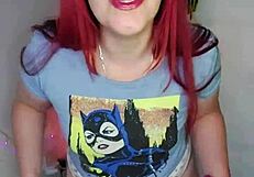 Redhead cuckold wife humiliates husband in dirty POV talk