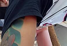 Hey, Can This Sexy Latina Doll Handle Public Ass Play?