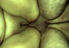 eating my stepmom's big pussy on all fours and pounding her hard until she feels my cock 😋🍑