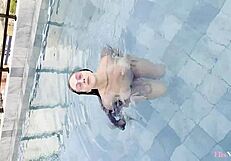 Blonde Busty Beauty Starts Day With Gym Workout And Solo Play. Ends Sucking Her Man’s Shaft - Elis Nebsniak