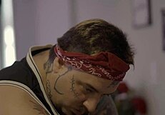 The pornstar says, 'Watch behind the scenes as I take double penetration with big tits and ass.'