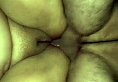 eating my stepmom's big pussy on all fours and pounding her hard until she feels my cock 😋🍑