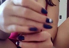 During a Break, I Filmed Debora Prado Playing with My Big Cock for Fun