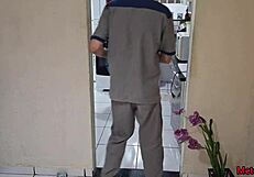 Is that married woman cheating with the naughty plumber?