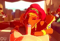 Urbosa Engages In Intense Sucking And Fucking With Detailed Oral And Penetration