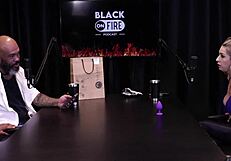 i'm stressed with this old guy dominating me, but showing my tits anyway - julia fontanelli