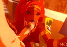 Urbosa Engages In Intense Sucking And Fucking With Detailed Oral And Penetration