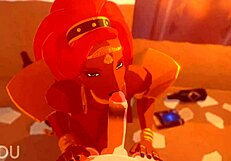 Urbosa Engages In Intense Sucking And Fucking With Detailed Oral And Penetration