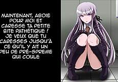 Femdom JOI with CBT and CEI instructions for submissive viewers.