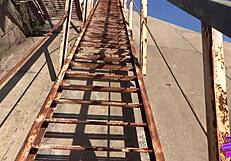 We almost got caught trying to fuck on the train yesterday