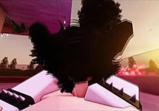 Little Slut Begs for Merciless Fucking on Roblox