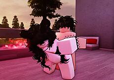 Little Slut Begs for Merciless Fucking on Roblox