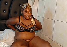 pov story of miss debz fingering her fat ebony pussy up close. she teases with every dirty move.