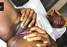 hey, watch this amateur girl getting her pussy licked wet up close.