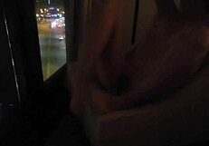 Masturbating In Public In Front Of Hotel Window