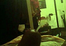 Why Does This Shemale Jerk Off Solo with Such a Big Black Cock in Wild Action?