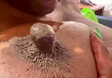 narrating nessa's huge ebony tits bouncing wildly