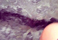 wife rims husband's best friend's ass, sucks his big black cock, then gets fucked in amazon and creampied in doggy