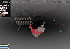 Found this precious girl and had fun in roblox criminality condo