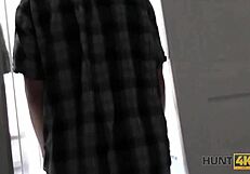 Magnificent babe enjoys oral and pussy banging for cash. What a deal!