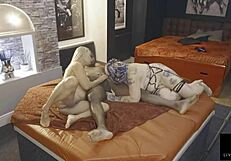 Den mein Jay Playhard ke saath Eva May aur Livie Blainn ka threeway, big black action!