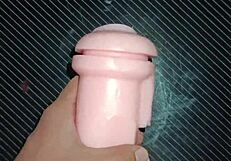 Ever seen Kissy give a quick blowjob before filling her up with creampie?