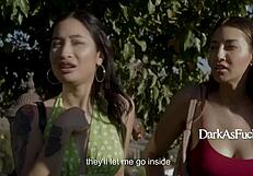 Bedroom Betrayal with Celebrity Apprentice and Horny Groupie Step Sis