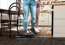 बिग-एस एबोनी स्लट अपने बेस्ट फ्रेंड से नेल करवाने की भीख मांगती