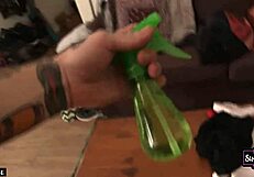 Wow! Sinn Sage and Samantha Grace Scissor with Ripped Clothes