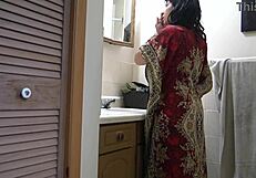 Pakistani Stepmother Shocked by Stepson's Cum Inside!