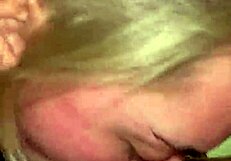 i sloppily sucked his cock with lots of spit up close, but i accidently drooled too much