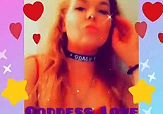 Submissive slut obeys goddess milf mistress in teasing BDSM session with music.