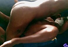 I’m Overwhelmed by Ghana Girl’s Real Orgasms from Deep Missionary Strokes. Her Moans Drive Me Wild