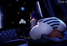 Feel the intense domination as gothic kuro facesits under the witch's spell.