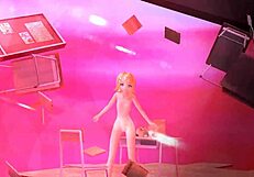 Kagamine Rin from Tokyo Teddy Bear Project Diva features a full nude mod.