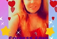 Submissive slut obeys goddess milf mistress in teasing BDSM session with music.