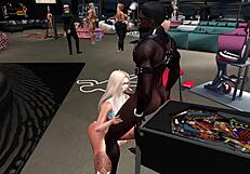 Catalina, how about you suck this big black cock and swallow every drop?