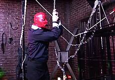 kinky naughty nurses jamie and denise k fuck in the bdsm dungeon