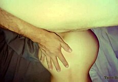 Petite Skinny Teen Stepdaughter Screams with Loud Orgasms While Stepdad Pounds Her in POV.