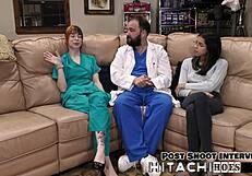 freshman gets mandatory hitachi orgasm - ditria rose