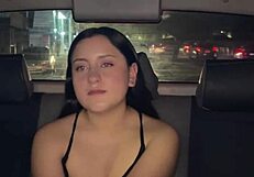 I caught my driver in a steamy moment, letting him finish inside without protection