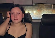 I caught my driver in a steamy moment, letting him finish inside without protection