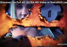 Milf officer licks monster cock in halloween masturbation session.