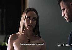 Lesbian Roomie Cheats, Offers Threesome with Laney Grey and Leana Lovings - AdultTiming