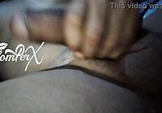 Got horny watching anime? Started jerking off in bed!