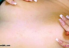 flawless blonde teen strips down to reveal her sexy body in raw amateur display. she teases every inch for the camera.